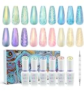 CHARMACY Shell Thread Gel Nail Polish Set