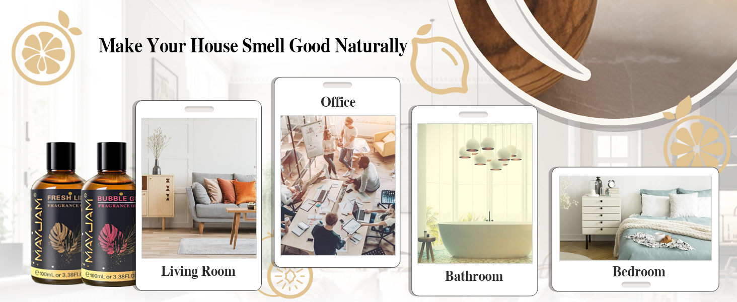 essential oils for diffusers for home
