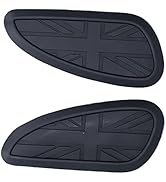 KIMISS Motorcycle Tank Knee Pad, Fuel Tank Sticker Pad Protector Rubber Replacement for T100 T120...