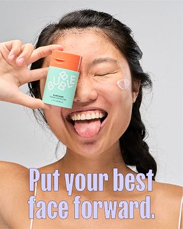 girl smiling holding slam dunk product