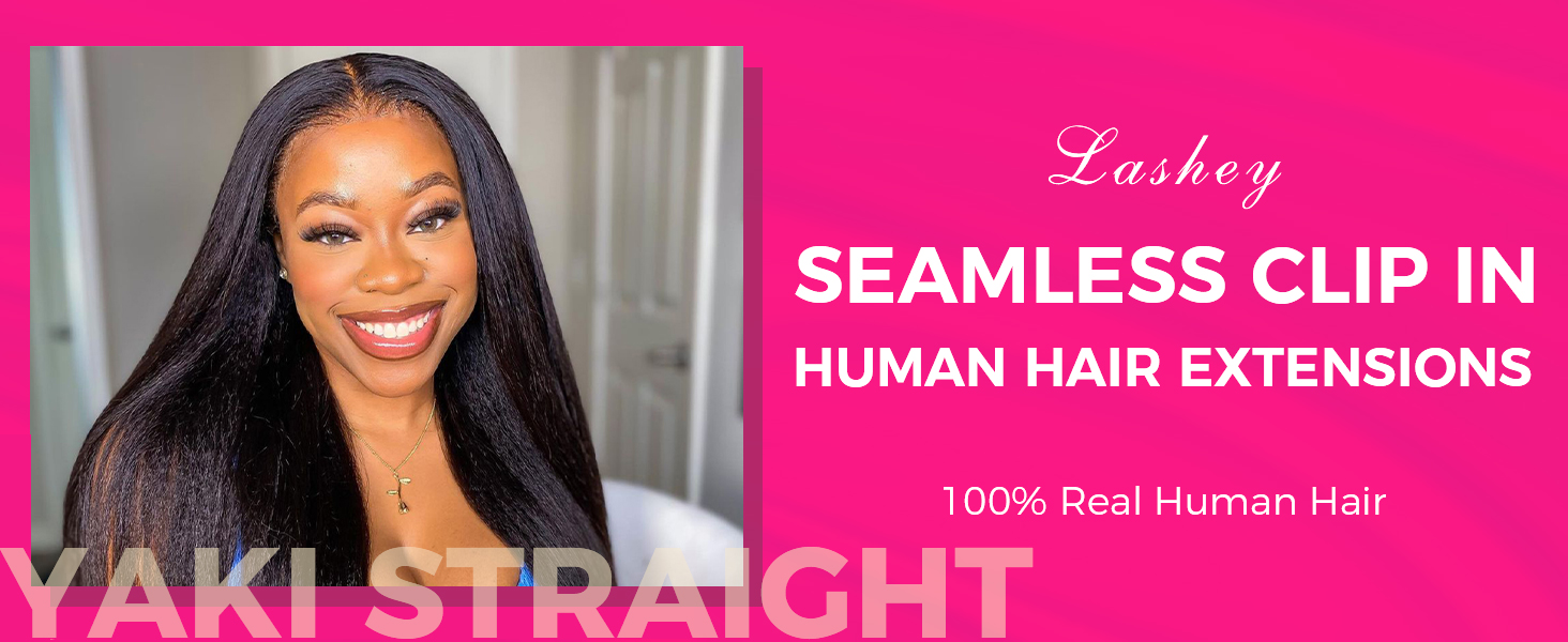 seamless clip in hair