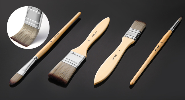 acrylic brushes
