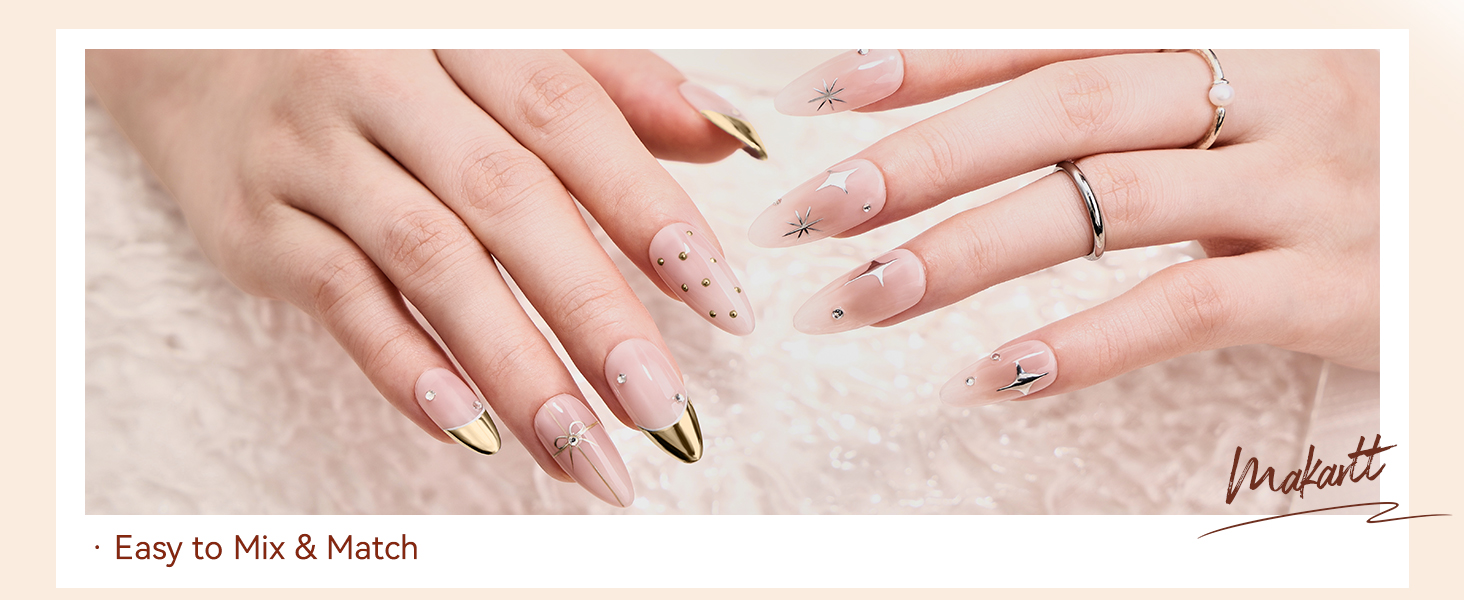 silver mirror nail polish