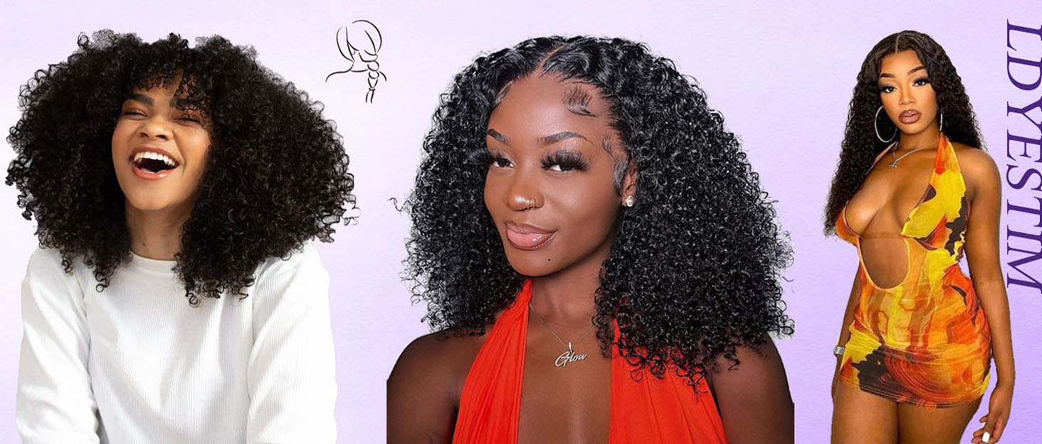 kinky curly wig
