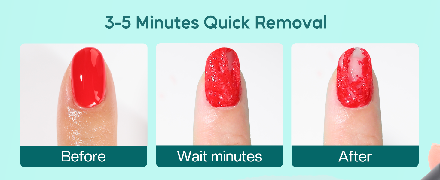 MOROVAN GEL NAIL POLISH REMOVER KIT