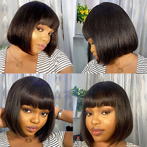 Short bob wig