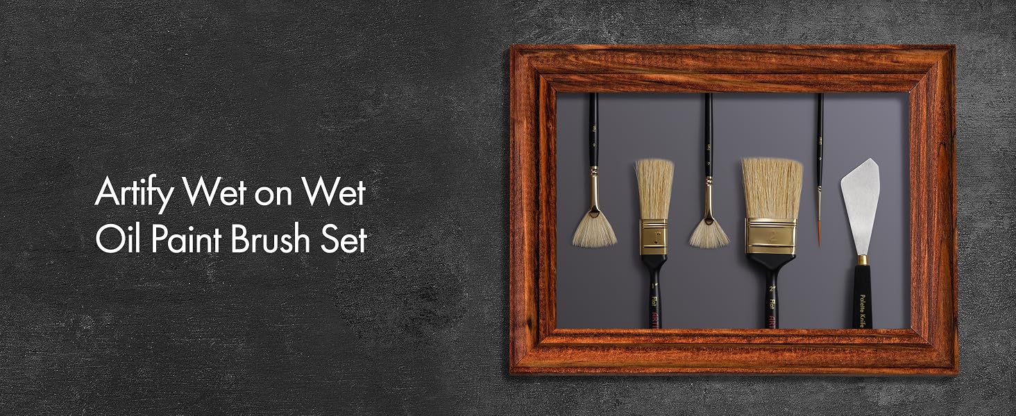 Oil Paint Brushes professional Paint Brushes artist paint brushes brochas para pintar
