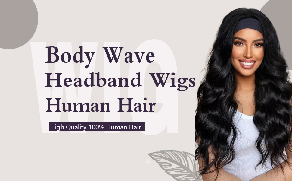 headband wig human hair headband wigs for black women human headband wigs for black women