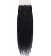 1pcs kinky straight lace closure