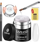 SAVILAND Builder Nail Gel with Air Cushion Design, Clear Hard Gel for Nails Extension Gel, Builde...