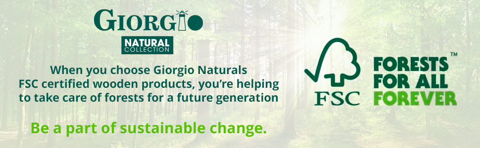Giorgio FSC Banner forests for all forever