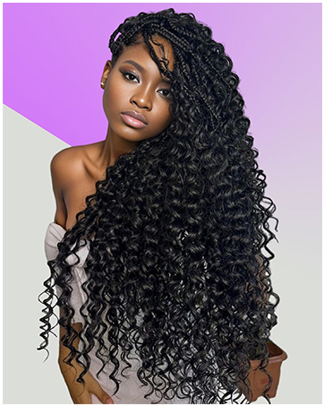 human braiding hair