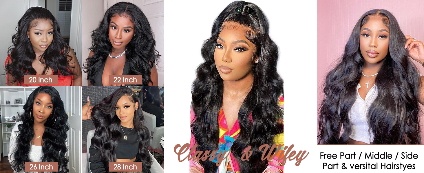 Long Body Wave Human Hair Wig