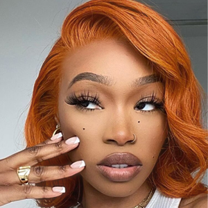 ginger 13x4 lace front wigs human hair