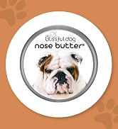 The Blissful Dog Bulldog Nose Butter, Versatile Dog Nose Balm to Reduce Dryness, Handcrafted, Eas...