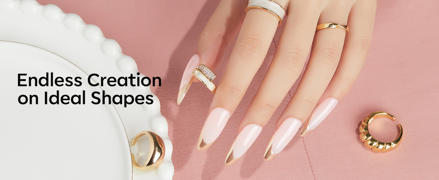 builder nail gel nude