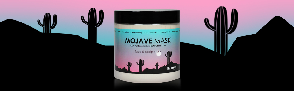 Mojave Mask, Clay Mask, Bentonite Clay, Vegan, Cruelty-Free, Face Mask, Scalp Mask
