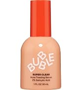 Bubble Skincare Super Clear 2% Salicylic Acid Serum Acne Treatment - Skin Soothing Squalane Oil &...