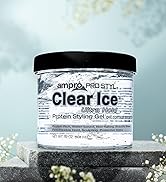 Ampro Pro Styl Clear Ice Styling Gel - Protects and Strengthens Your Strands - Non-Flaking, Alcoh...