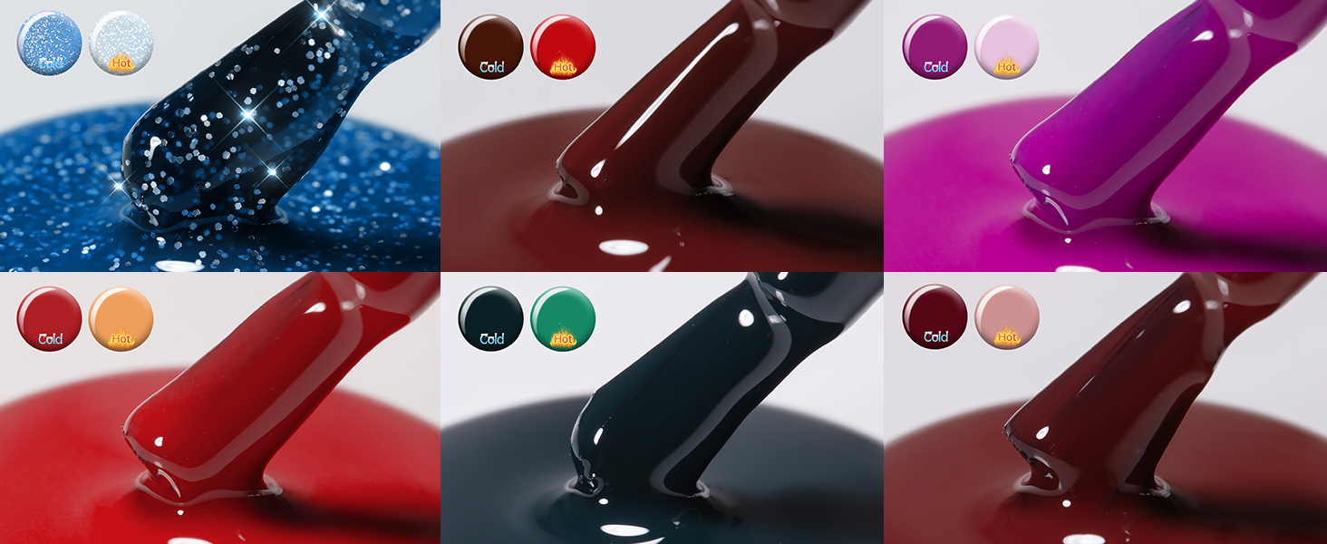 color change gel nail polish