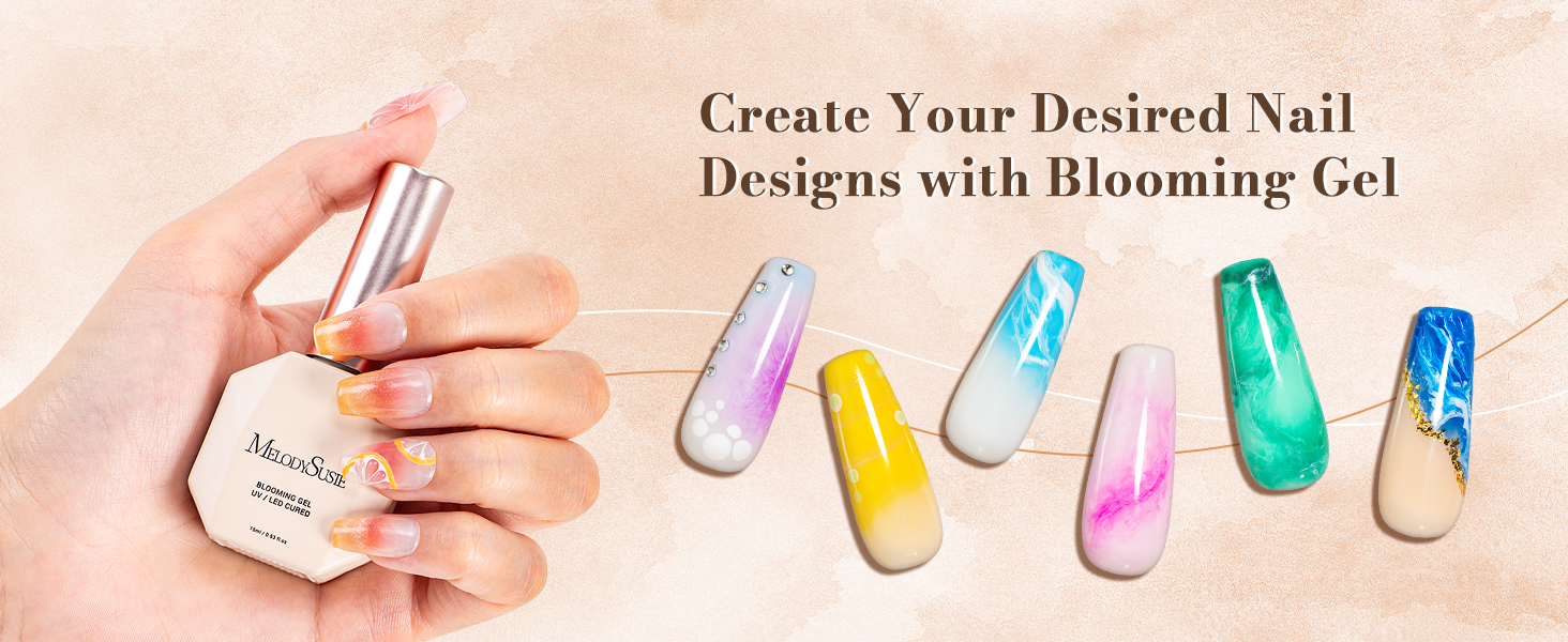 Clear Blooming Gel and Top Coat Set