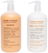 Mixed Chicks Gentle Clarifying Shampoo Detangling Deep Conditioner, 33 fl. oz Each