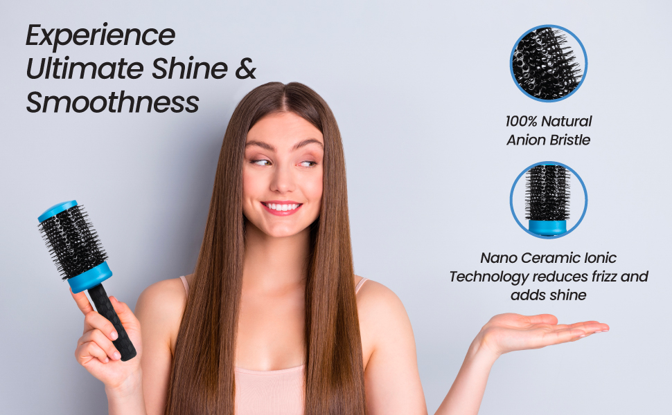 ForPro Expert Stylist Choice Nano Ceramic Hair Brush
