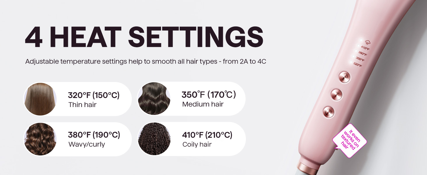 steam straightener brush