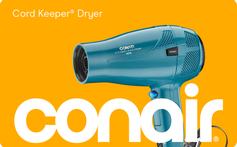 Conair cord reel hair dryer