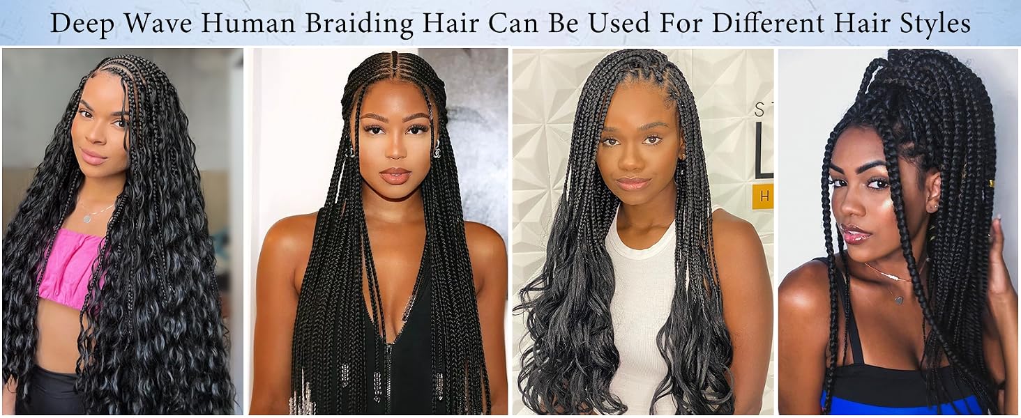 Human Braiding Hair