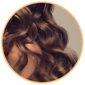 Curly hair styling