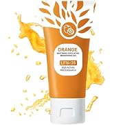 Orange Enzymes Exfoliating Gel - Face & Body Scrub for Deep Pore Cleansing, Moisturizing Gel Exfo...