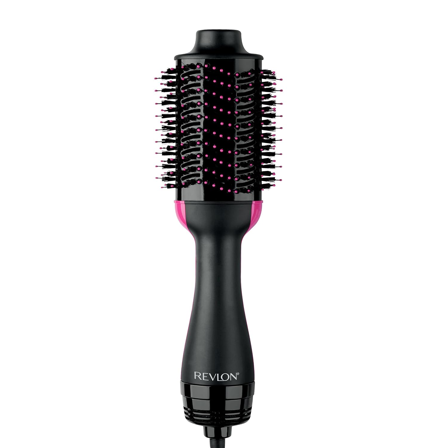 Hair Blow Dryer Brush Volumizer - Large 2.8” Oval Hot Air Brush for Fast Drying, Styling Hair, Negative Ionic, Ceramic Barrel, Detachable, Multiple Temp Settings for Women Middle to Long Hair