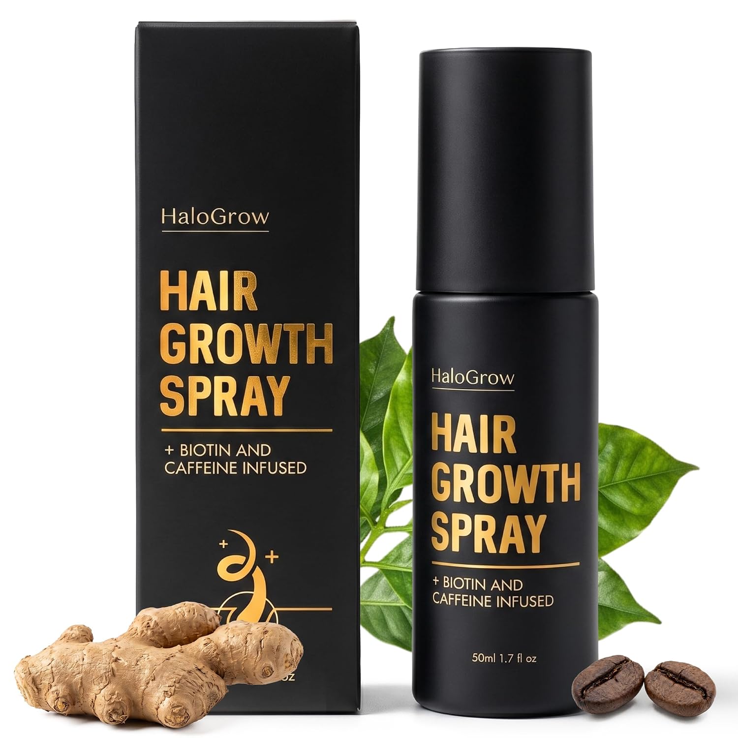 Hair spray for alopecia hair loss.