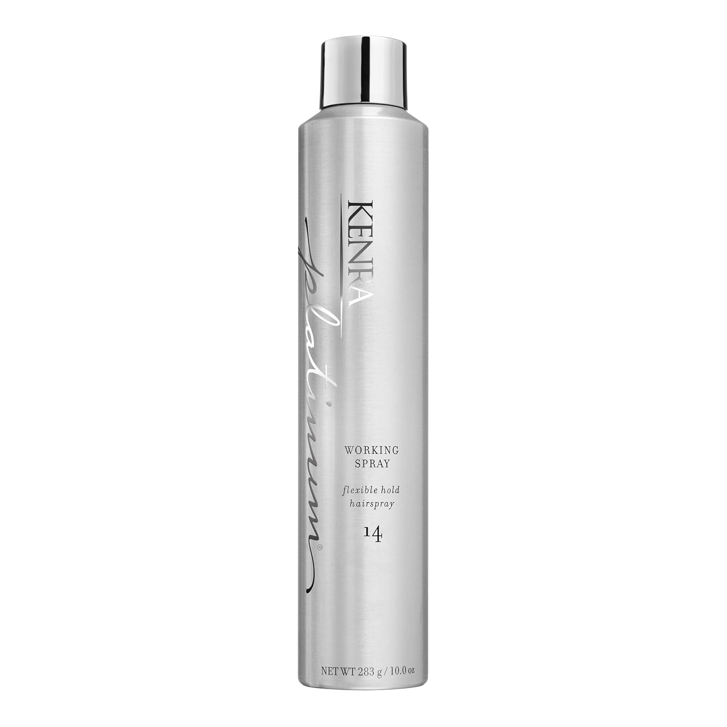 Kenra Platinum Working Spray 14 | Flexible Hold Hairspray | Fast-Drying, Non-Sticky | Creates Volume & Texture | Leaves Hair With Frizz-Free Shine | All Hair Types