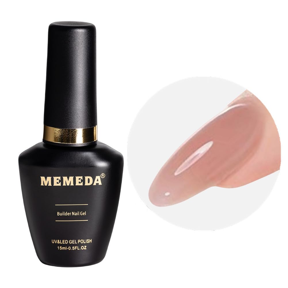 MEMEDA 7 In 1 Nail Glue and Base Gel Kit for Acrylic Nails, 15ml Capacity