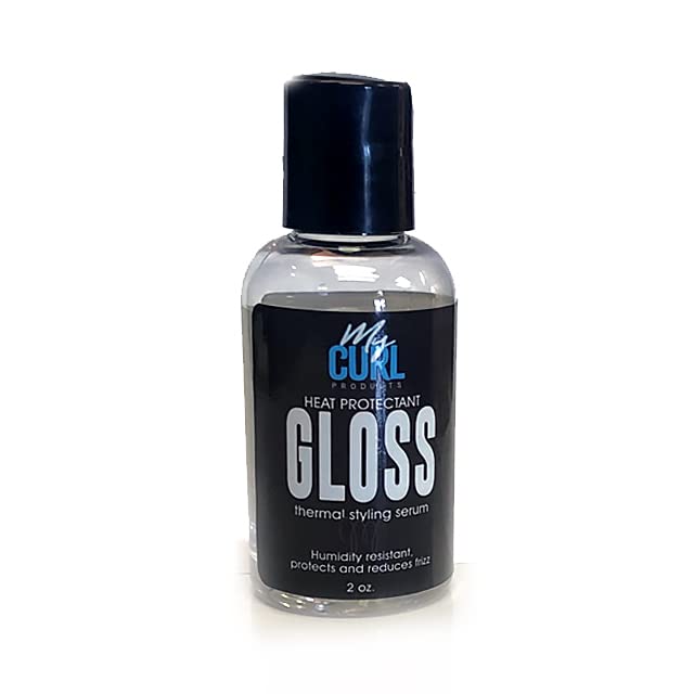 My CURL PRODUCTS Gloss Thermal Styling Serum