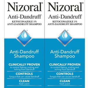 Nizoral Anti-Dandruff Shampoo Value Size 2 of 11 oz Each Bottle