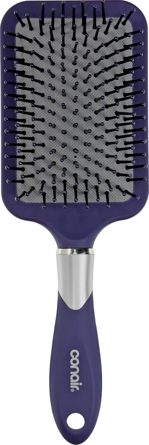 Owl With Dream Cather Paddle Brush Hair Brush, Plastic Soft Nylon Pins Air cushion comb, Detangle Anti-Static Dry Wet Hair Hairbrush for Smoothing Women Men Hair