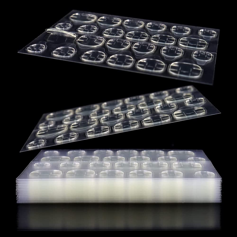 Spring Summer Pink Gradient Press on Nails - Medium Ballet Stack Diamond Fake Nails Glue on Nails,Full Cover Stick on Nails False Nails,Acrylic Nails Artificial Nails for Women 24Pcs/Set