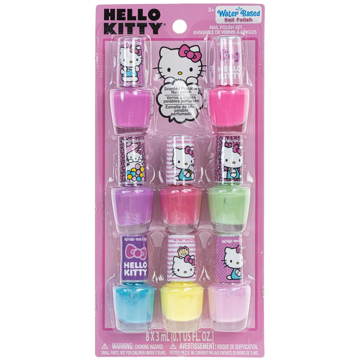 Townley Girl L.O.L Surprise 18 Piece Non-Toxic Nail Polish Set for Kids Ages 3+