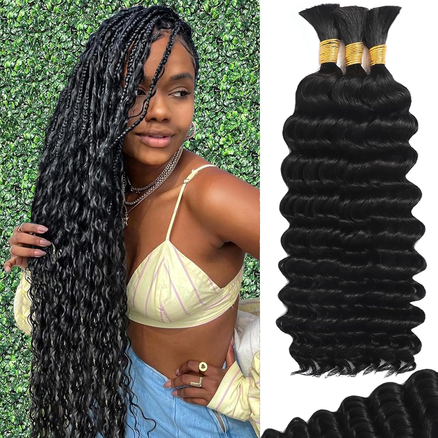 Wholesale 100 Strands of 100% Human Hair Extensions for Natural Look and Feel