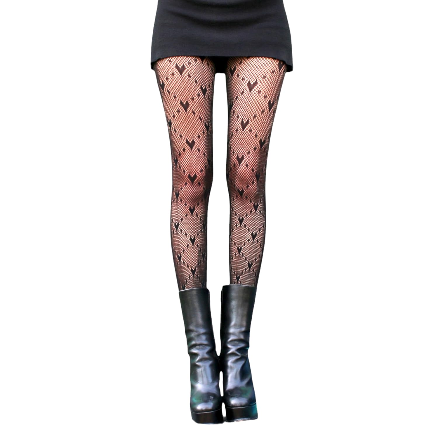 Women's Valentines Day Tights with Hearts Women Spring and Autumn Casual Print Leggings Boot Pants Black Leggings