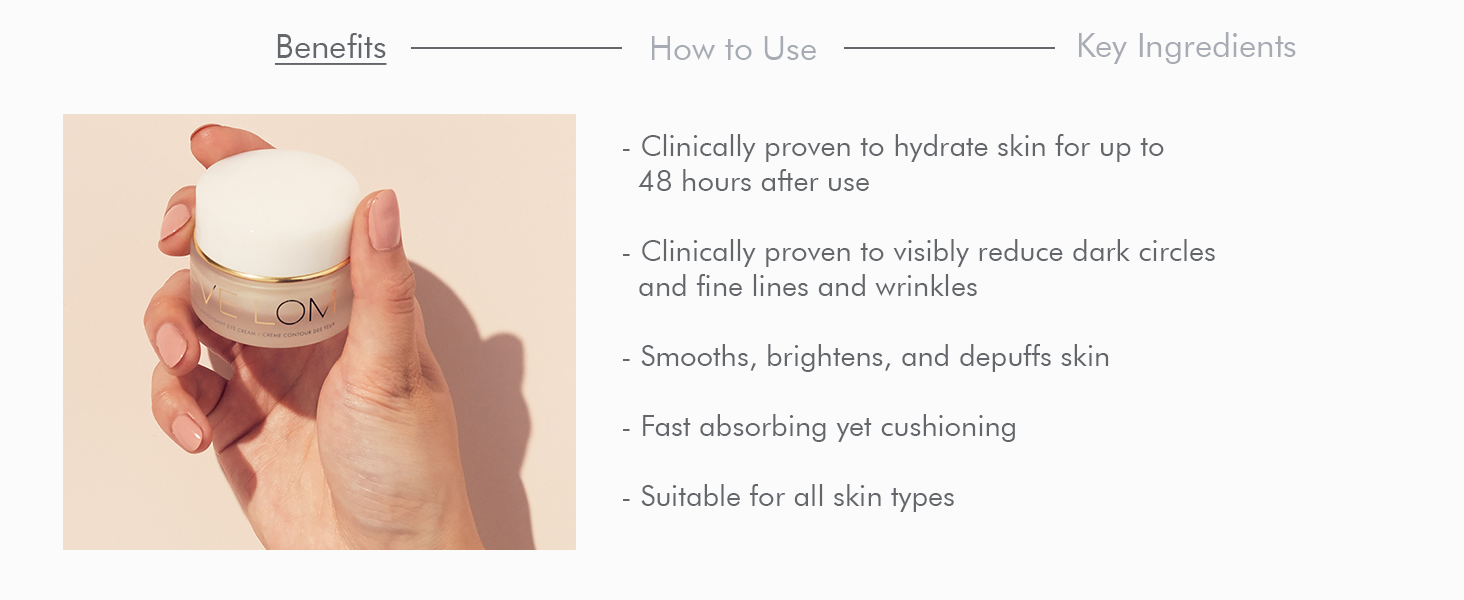 radiance antioxidant eye cream