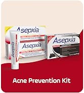 Asepxia Acne Care Set - Charcoal Cleansing Bar Soap for Acne and Blackheads + Acne Spot Treatment...