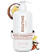 Routine Wellness Conditioner for Thinning Hair - Clinically Proven DHT Blocker to Reduce Hair Los...