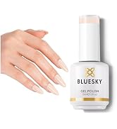 BLUESKY Gel Nail Polish Soft Pink Nail Polish Gel Long Lasting Soak Off Gel Polish| Vegan&Cruelty...