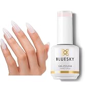 BLUESKY Nail Polish Gel Sheer Nude Gel Nail Polish Long Lasting Soak Off Gel Polish| Vegan&Cruelt...
