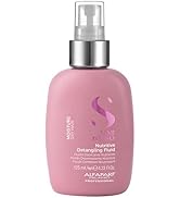 Alfaparf Milano Semi di Lino Moisture Nutritive Leave-In Hair Detangler with Thermal Protection -...
