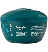 Alfaparf Milano Semi Di Lino Reconstruction Reparative Mask for Damaged Hair, Sulfate Free - Safe...